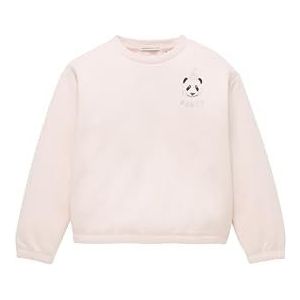 TOM TAILOR Sweatshirt voor meisjes en kinderen, 34022 - Soft Silver Pink, 92/98 cm