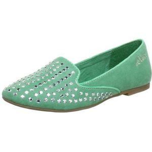 s.Oliver Casual instappers voor dames, Grün Peppermint 702, 36 EU