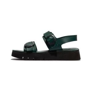 Fly London SOLB260FLY damessandalen, DK. Moss, maat 39, Dk Moss, 39 EU