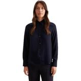 Seidensticker - Overhemdblouse - Donkerblauw - Lange Mouwen - Regular Fit