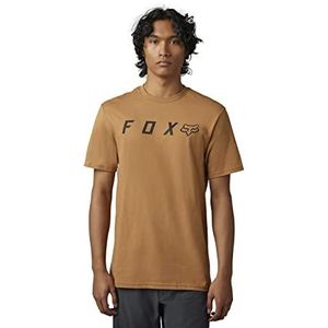 Fox Racing Heren Absolute Premium T-shirt met korte mouwen, cognac, Large, cognac, L