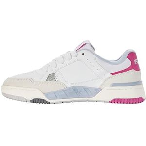 K-Swiss Match Pro LTH Sneakers voor dames, wit/raspberry/heather, White Raspberry Heather, 42 EU