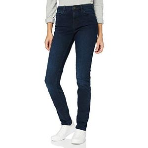 ESPRIT Hoge taille jeans met biologisch katoen, 905/Blue Black, 32