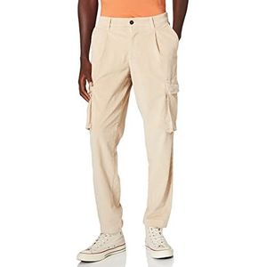 Jack & Jones JJIBILL JJCORDUROY AKM Oatmeal Cargobroek, 27/32