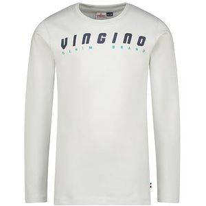 Vingino Sweatshirt met lange mouwen voor jongens, Whisper Grey, 14 Jaar
