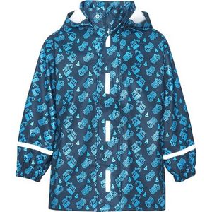 Playshoes Regenjas voor jongens, marineblauw, 116 cm