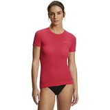 FALKE Dames Top van onderlaag Ultralight Cool Round Neck W S/S SH Functioneel material Sneldrogend 1 Stuk, Rood (Rose 8564), L