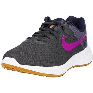 Nike Revolution 6 Sneakers voor heren, Antracite Vivid Purple Blackened Blue, 43 EU