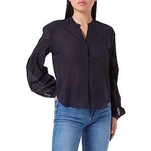 BOSS Dames C_Berday Blouse, Dark Blue404, 38