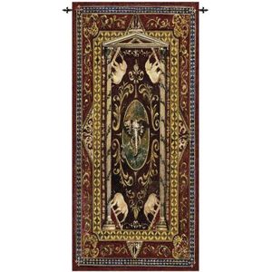 Design Toscano OLIFANT TRIBUTE TAPESTRY W/Staaf NR