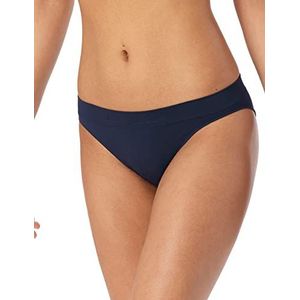 Schiesser Dames Mini Rechte Donkerblauw, XXL, donkerblauw, XXL