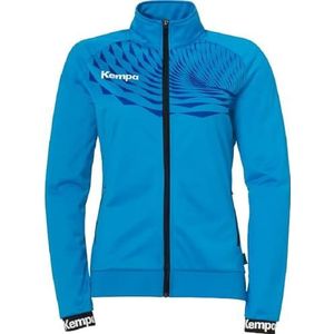 Kempa Dames Wave 26 Poly Jacket Women Poly Jacket Women Sport Voetbal Trainingsjack Sweatshirt Jas Sweatjack