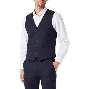 s.Oliver Heren Vest, Blauw, 54