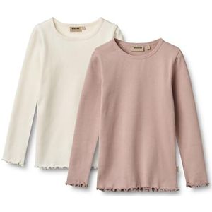 Wheat - T-shirt - Rose Powder - Meisjes - 98