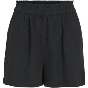 Vila VILANIA HW Shorts - NOOS, zwart beauty, 36
