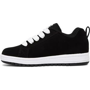 DC Shoes Court Graffik jongens Sneaker, zwart wit, 29 EU
