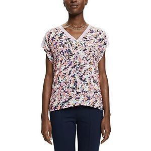 Esprit Collection T-shirt met print op de voorkant, lila (lilac), XXL