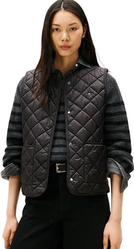 TOMMY HILFIGER - Bodywarmer - Zwart