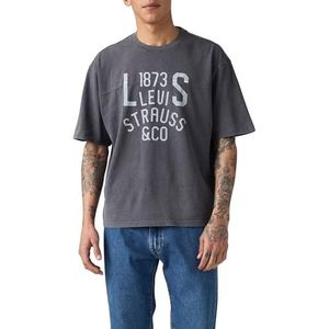 LEVI'S ® Shirt 'Lockwood Practice Tee'  zwart / wit