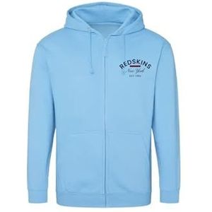 Redskins Sweatshirt Sweatshirt Hoodie Sport Print Kleding Kinderen Jongens en Meisjes Winter Warme Fleece Model SZ RS4091 Sky Blue 14 jaar, Turkoois, 14 ans