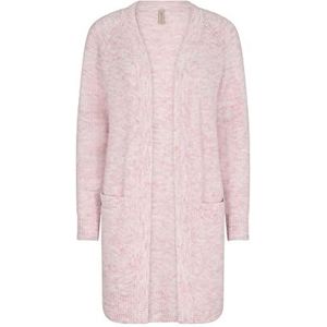 SOYACONCEPT Dames SC-Jackie 2 Gebreide jas voor dames, Rose Melange, X-Large, roze (rose melange), XL