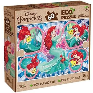 Liscianigiochi 91874 Disney Eco Puzzle Df Little Mermaid 60