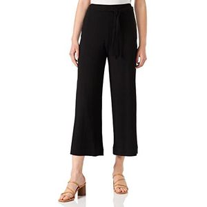 TOM TAILOR Dames Culotte met ceintuur 1031287, 14482 - Deep Black, 42/ 26L