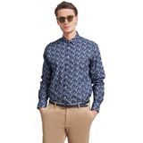 Bugatti - Oxford Overhemd - Met Bloemenprint - 100% Katoen