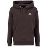 Alpha Industries - Basic Hoodie Small Logo - Katoen en Polyester - Regular Fit