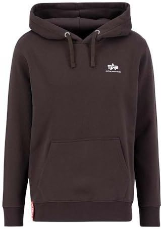 Alpha Industries - Basic Hoodie Small Logo - Katoen en Polyester - Regular Fit
