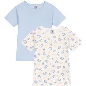 Petit Bateau T-shirts met korte mouwen (2 stuks) voor kinderen en jongeren, Versie 1., 10 anni