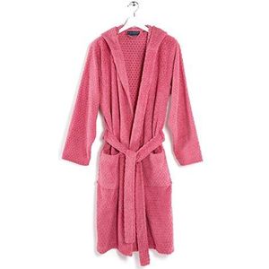 Caleffi Badjas van katoen, donkerroze, zeemeermin, 37531
