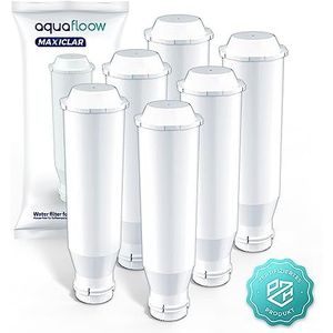 Aquafloow Waterfilter compatibel met Krups F088 F 088, past op vele modellen van Krups, Siemens, Bosch, AEG, Tefal, Neff, Gaggenau, 6 stuks