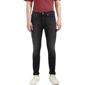 Calvin Klein Jeans Skinny Fit Jeans voor heren, Denim Zwart, 30W / 34L