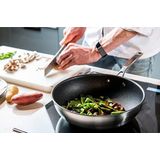 DUCQ NON STICK WOK 28CM ÉÉN HANDVAT (GEEN DEKSEL)