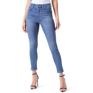 ONLY Onlapril Reg ANK DNM Skinny-Fit Jeans voor dames, blauw (medium blue denim), (L) W x 34L