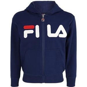 FILA Unisex kinderen BALGE Classic Logo Zip Hoody, Medieval Blue, 86/92, medieval blue, 86/92 cm