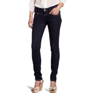 MUSTANG Jeans Dames Jeans 3586-5163 Skinny/Slim Fit (buis) Lage tailleband, blauw (Rinse Washed 590), 28W x 32L