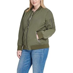 Levi's Ladies Outerwear Women's Plus Size Bomber Jacket, army green, 3X