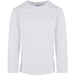 Urban Classics - T-shirt - Wit - Katoen - Met Poche