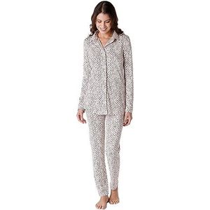 LOVABLE Pyjama-set voor dames, Animalerprint, XXL