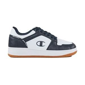 Champion RD18 2.0 B GS lage Sneakers, Bianco/Blu Marino/Marrone Chiaro (WW010), 4 UK, Bianco Blu Marino Marrone Chiaro Ww010, 36 EU