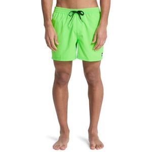 Quiksilver - Everyday Solid Volley - Zwembroek - Groen - 100% Polyester