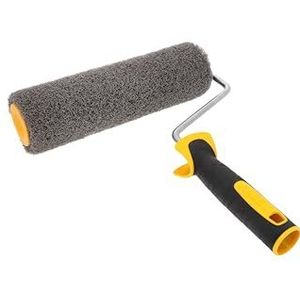 HARDY WORKING TOOLS Rol voor Plamuur 18cm met Handvat - Rol Plamuurrol Reinigingsrol - Speciale Rol voor Plamuur - voor Het Aanbrengen van Plamuur en Uitrollen van Pleister