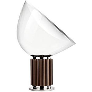 Collection Taccia F6602046 Tafellamp, met reflector, gelakt en gepolijst metaal, 28 W, 49,5 x 49,5 x 64,5 cm, bronskleur