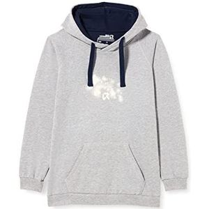 Rock Experience Unisex AMPLESSO COMPLESSO Hoodie Sweatshirt, Grey Melange, 140, gemengd grijs, 140 cm