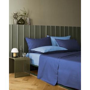 Bassetti Beddengoedset voor tweepersoonsbed, Pop Color Double, beddengoed, 100% katoen, overzee, 240 x 280 cm