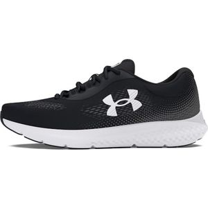Under Armour UA Charged Rogue 4, Sneakers heren, Black/White/White, 42.5 EU