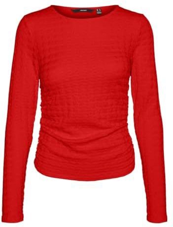 Vmida - Blouse - O-hals - Lange Mouwen - Tight Fit