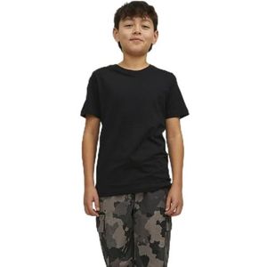 JACK & JONES JJEORGANIC Basic Tee SS O-hals NOO MNI, zwart, 116 cm